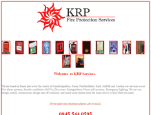 Tablet Screenshot of krpservices.com